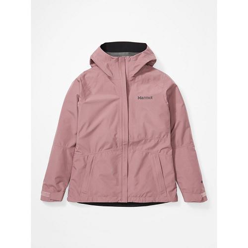 Marmot Minimalist Rain Jacket For Womens Dark pink KAM123860